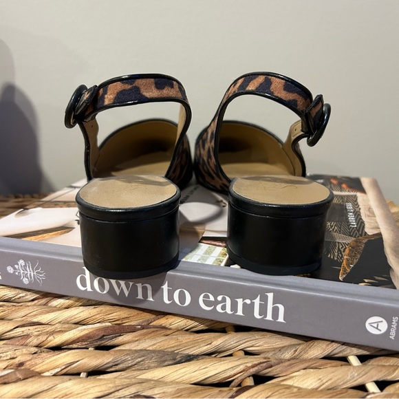 Franco Sarto Vickie2 Leopard Print Slingback - Picture 3 of 5